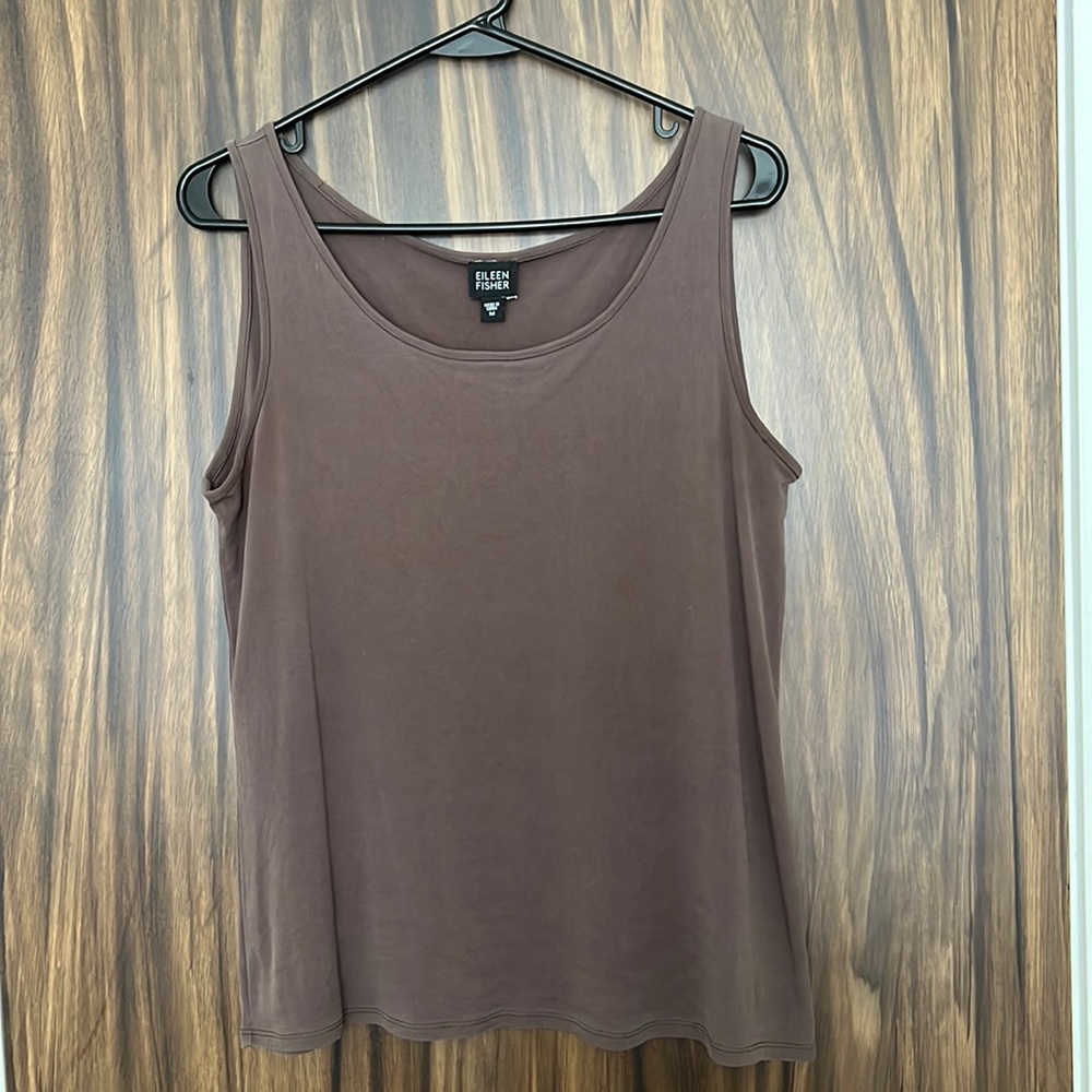Eileen Fisher Putty Brown Tank / Shell